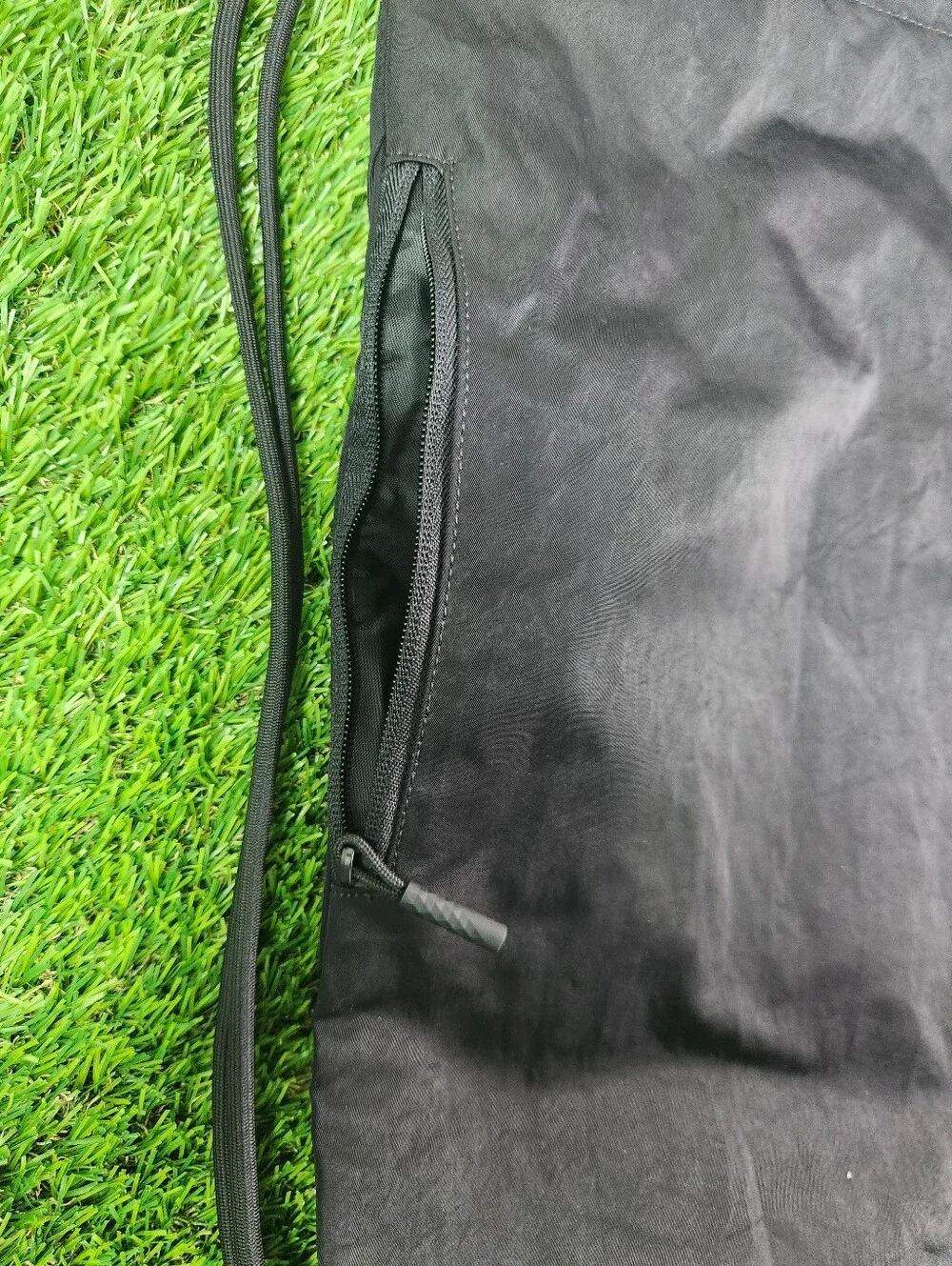 NIKE AIR JORDAN JUMP-MAN STITCHED LOGO DRAWSTRING SACK BACKPACK BLACK BRAND NEW!